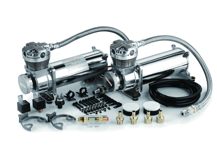 Fancy Look Immediate Inflation Dual Packs Heavy Duty Air Compressor 12v Black And Silver