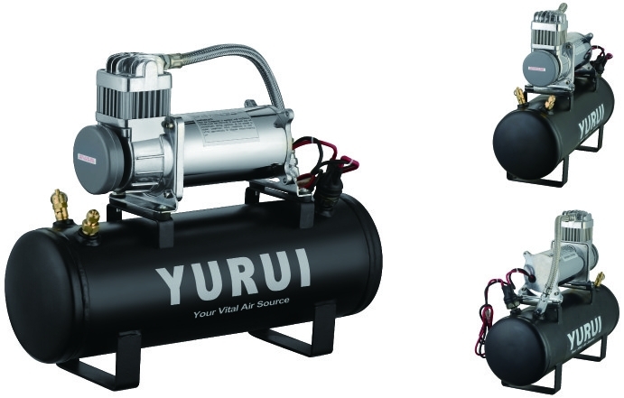 OEM Durable Black Silver Remote Air Compressor Tank Anti Dust And Explosion Proof