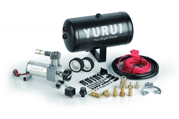 Yurui 7001 Onboard Air Compressor Kit  With 1 Gallon Air Tank 120 Psi