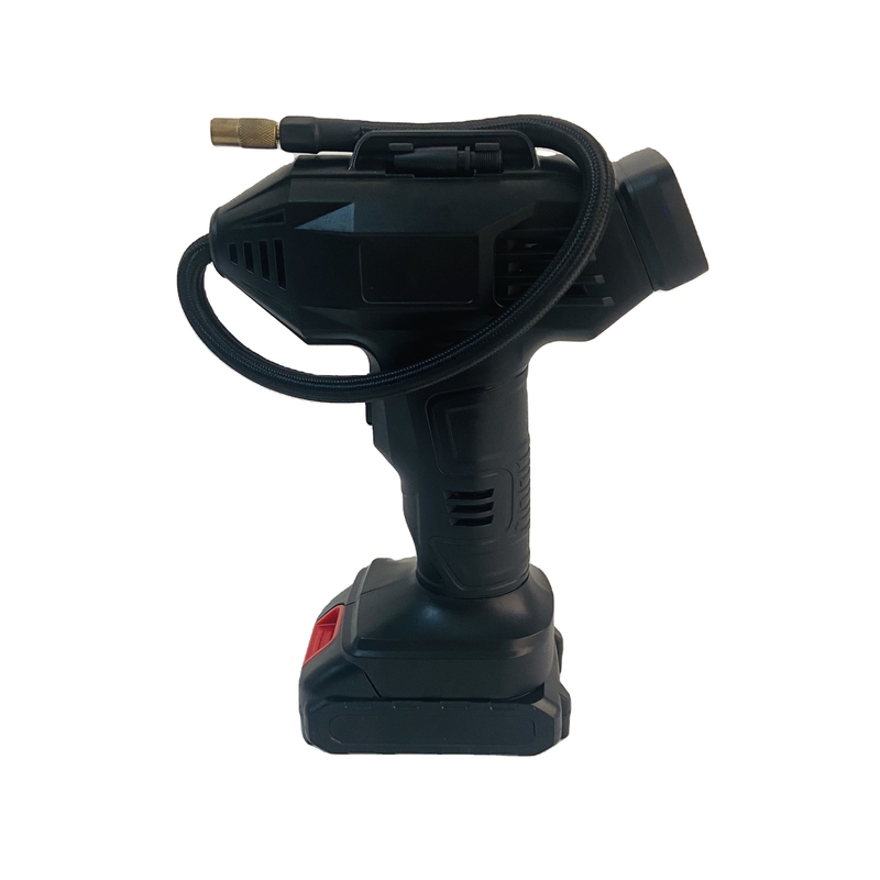 Electric Cordless Hand Held Portable Tire Air Pump With Digital Gauge