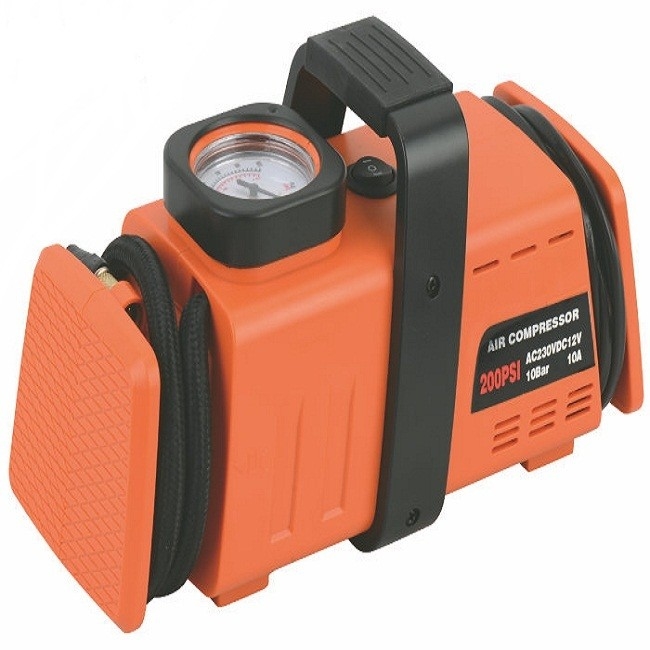 New Shock Air Compressor Electric Car Air Compressor 12v Plastic Material 200psi For Vehicle Mobile