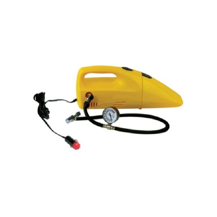 2 In 1 Vacuum Cleaner 250PSI  Compressor  Handheld Vacuum Cleaner With  12V DC Cigarette Lighter
