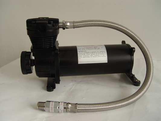 Steel Material Air Lift Suspension Compressor 70L/Min Air Flow , IP67 Moisture Resistant