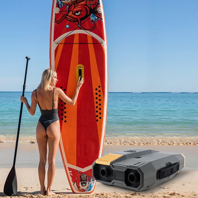 5000mAH Battery Capacity SUP Electric Pump For Inflatable Dock Kayak Paddle Board 20PSI 12V/110-240V
