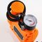 Orange Auto Air Compressor Portable , 250psi Plastic Air Pump For Car Tires