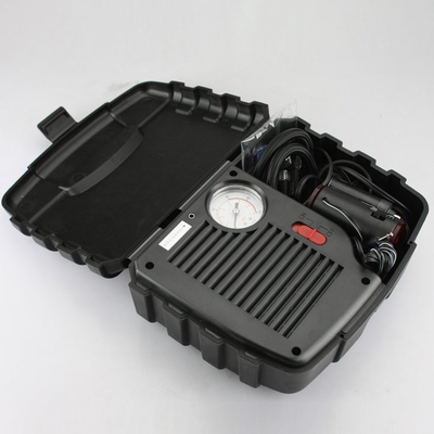 Dc 12v Portable Air Compressor Black Color 250psi Customized With Watch