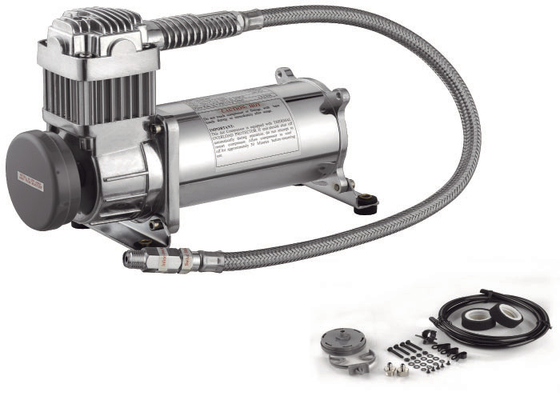 Good price Dual Heavy Duty Chrome Car Air Suspension Compressor With Tank Offroad online