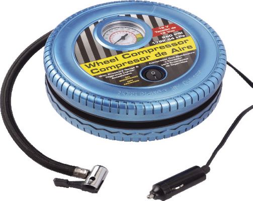 Good price Tire Shape Portable Car Air Compressor Tyre Inflator Plastic DC12V online