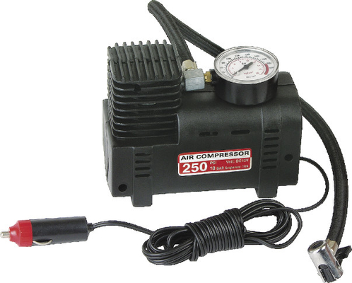 Good price Fast Inflation Black Plastic Car Air Compressor DC12V For Different Tires online