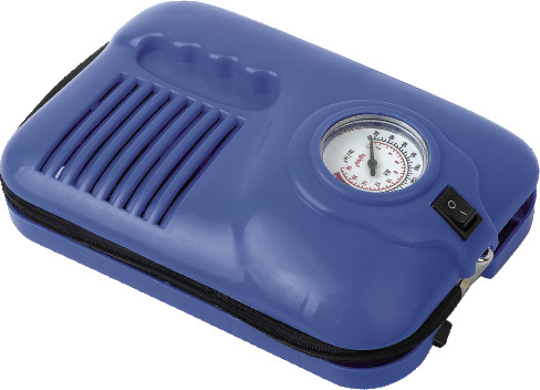 Good price Blue Multi Function Air Compressor 12V Tire Inflation 10FT Cord With Cigarette Lighter Plug online