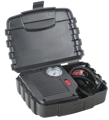Good price Portable Black Air Compressor Kit For Cars Bicycles Or Balls Very Fast Inflation Plastic Metal Very Light online