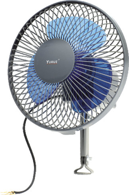 Good price Metal Black And Blue Car Cooling Fan / Auto Cool Fan 6