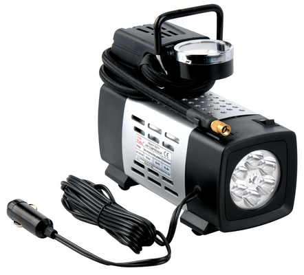 Good price 12V With light Black Metal Vehicle Air Compressor All Ride For Car Inflation Anti - Dust online