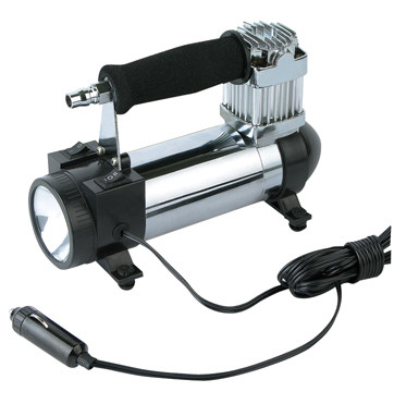 Good price 12v Black Chrome Metal Potable 3 In 1 Vehicle Air Compressors Kits For Cars online