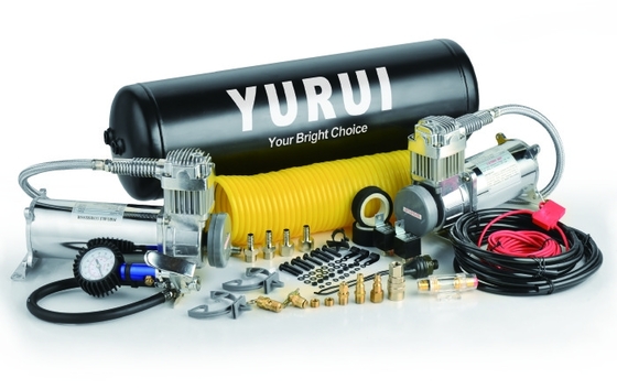 Good price Heavy Duty  Dual  High Output Air Compressor Air Systems With 2.5 Gallon Tank  12v Air Compressor online
