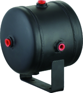 Good price Black Steel Horizontal Air Comressor Tank For Air Horn Tires , 0.5 Gallon air tank online