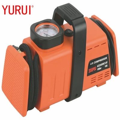 AC110-230v Portable Car Tyre Inflator DC12v With Handle