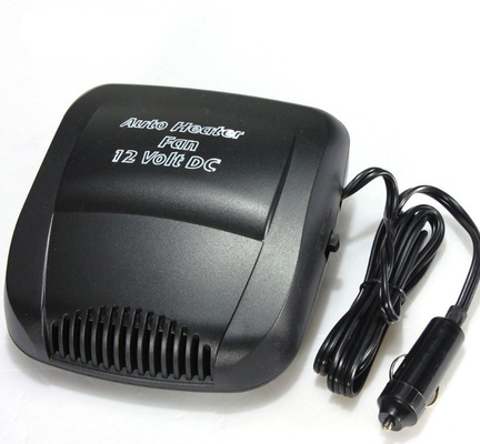 Good price Oem 12v Portable Auto Heater Black Color , Plastic Electric Fan Heater online