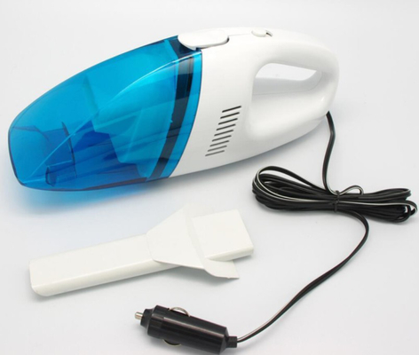 Good price 12v Dc Portable Handheld Car Vacuum Cleaner Plastic Material In Blue White Color online