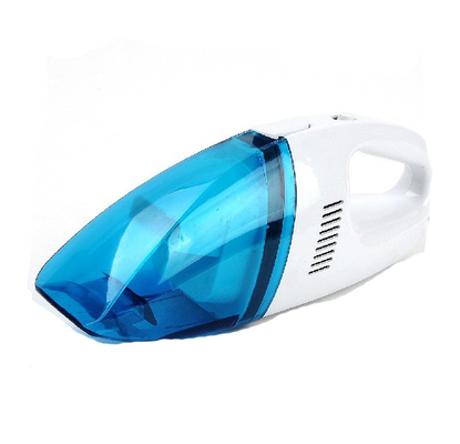 Good price 0.7kgs Handheld Rechargeable Vacuum Cleaner 12v Dc Blue White Color With Adaptor online