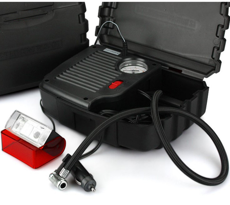 Good price Black High Power Car Air Compressor With Plastic Box One Year Warranty online